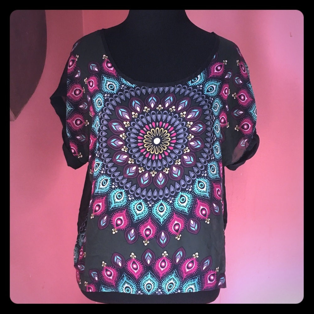 Love fire sheer top!